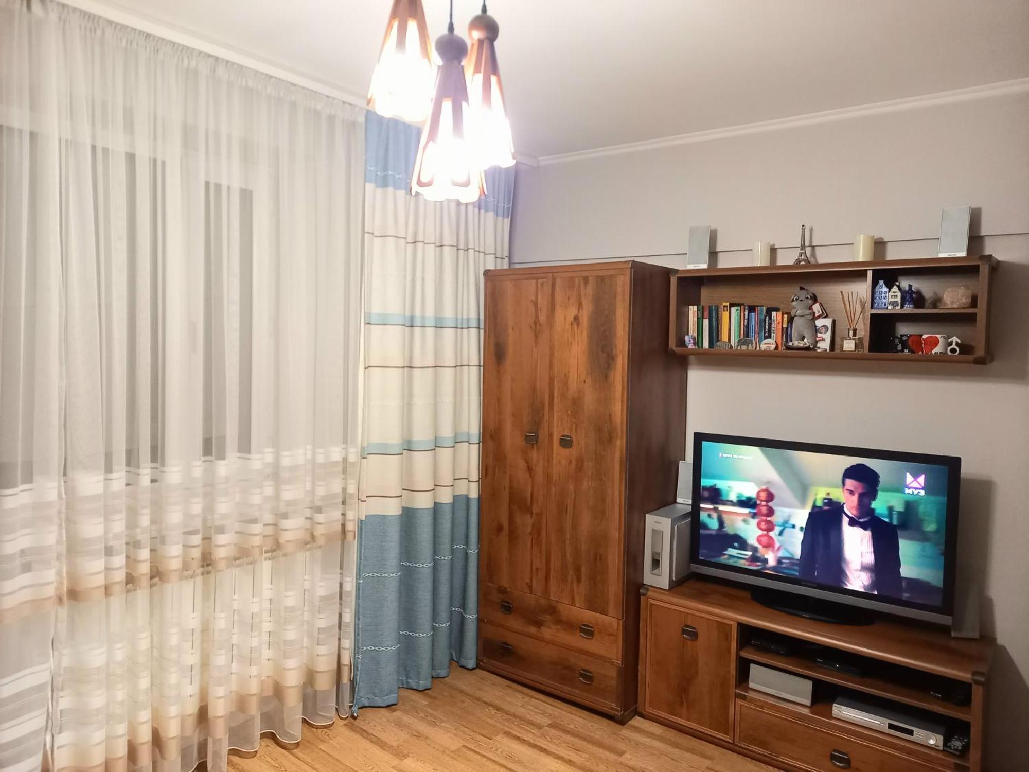 אלמטי "Картина Горных Вершин" Квартира- "Mountain View" Apartment מראה חיצוני תמונה